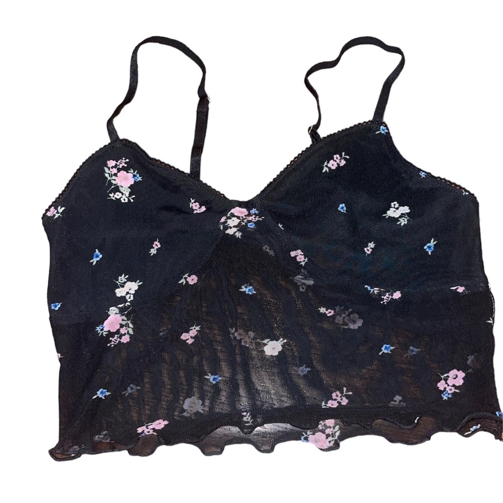 Forever 21 floral bralette / tank top